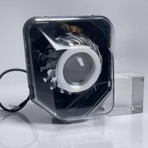 Enduro Headlight For Husqvarna 701 SM TE FE Motocross RGBW LED Head Light App Control Angel Eye 125 250 300 2014–2024 Supermoto