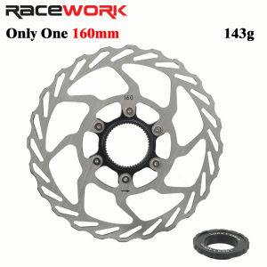 RACEWORK Road MTB Bike Centre Lock Brake Disc Rotors Lightweight 140/160/180mm Durable Rattle-Free Compatible For SHIMANO/SRAM