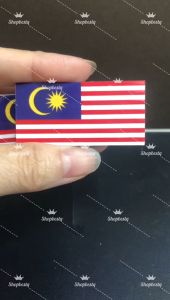 Jalur Gemilang / Malaysia Flag / Acrylic Pin / Lencana / Badge (Pin / Magnet)