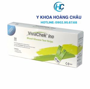 [CHÍNH HÃNG] Máy đo đường huyết VIVACHEK INO (Máy kèm 50 que 50 kim)