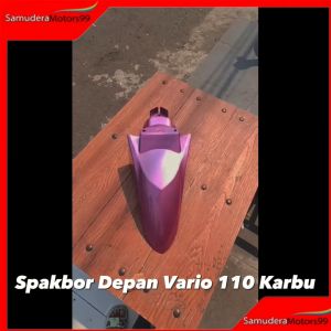SPAKBOR DEPAN VARIO LAMA 110 KARBU PINK/ SLEBOR DEPAN VARIO 110 KARBU