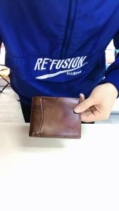 【พร้อมส่ง】📌กระเป๋าสตางค์ผู้ชายสีดำ🖤Famenr men Wallet with box