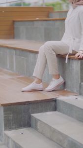 TZS Zenzy Lovas Shoes - Sepatu Casual Cewek - Sepatu Jalan-Jalan - Sepatu Kerja - Sepatu Sneakers Wanita - Sepatu Putih Wanita Sepatu Microfiber Leather Sepatu Jalan-Jalan Musim Panas - Lazada