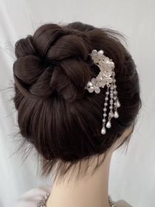 New Chinese Style U-Shaped Hairpin Womens High-End Ancient Tassel Hairpin 2025 New High-End National Style Hair Accessory