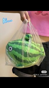 Gấu bông Cá mập dưa hấu cute Siêu mềm mịn Thú bông cá mập tròn đáng yêu