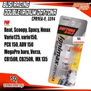 Busi Racing Beat Scoopy Spacy CBR150 CB150R Supra X 125 Blade Verza Daytona Double Iridium CPR9EA-9