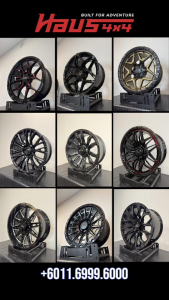 [1 Pcs] 18 Inch Oasis Thailand Sport Rim 4x4 Rim 4x4 Wheel Ranger Hilux Triton Dmax Fortuner 4x4 Rim 20" [Free Installation]