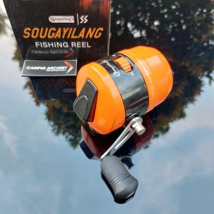 Gulungan Ketapel Paser Ikan Reel Sougayilang - Orange