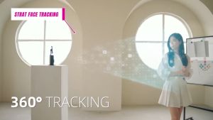 2024 New Intelligent AI Facial Recognition Follow-up Camera Gimbal 360 Degree Panoramic Rotating Selfie Stick Fully Automatic Tracking Tool Mobile Phone Selfie Stick Shooting Equipment Bracket Live Broadcast Light Supplement Anti Shake Stabilizer.