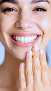 gigi palsu instan 1 set atas bawah