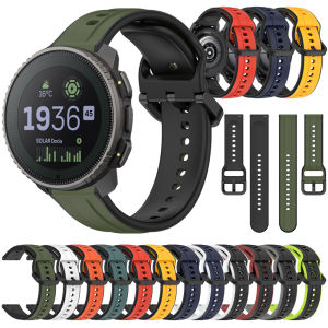 Sports Silicone Strap For SUUNTO VERTICAL RACE Bracelet For SUUNTO 9 5 Peak PRO/DLC 3 Fitness Band 20mm 22mm Correa Wristbands