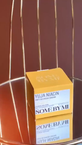 SOME BY MI Yuja Niacin Anti‑Blemish Cream 60g | Brighten Dull Complexion | Fade Dark Spots & Blemishes | Long‑Lasting Hydration | 70% Yuja Extract 5% Niacinamide Soothing Cream