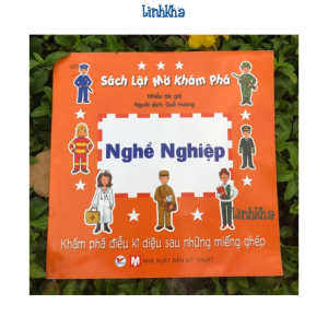 Sách Lật Mở Khám Phá - Nghề Nghiệp - Tân Việt (bìa mềm)