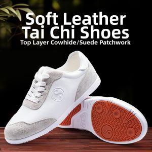 WUYINXIANG | Leather Taichi Shoes Female Practice Shoes