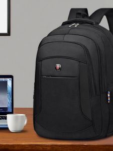 Large Capacity Computer Backpack Outdoor Business Travel Bag Casual Simple Style Dual-Shoulder Bag for Students And Adults