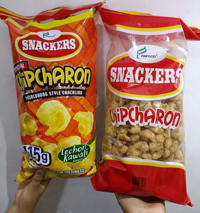 prifood snackers chipcharon lechon kawali 415 g / sukat sili cracklings ...