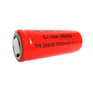 UltraFire 26650 Rechargeable 3.7v Li-Ion Battery Lithium Battery Flat Top Battery 7200mAh
