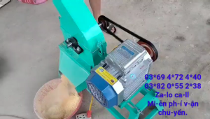Máy nghiền ngô siêu mịn nghiền vỡ ngô 15 búa
