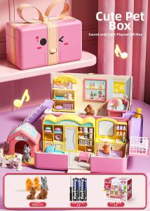 XIDIQI | Girls Playhouse Birthday Gift Dollhouse 3-5 Years
