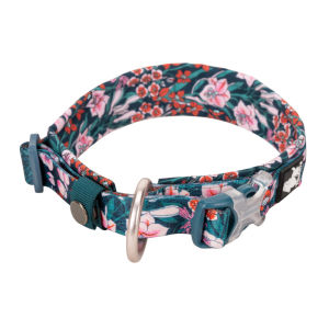TRUELOVE Floral Cotton Dog Collar: An Overview