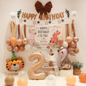 Home Decorative Birthday Balloons for Boys And Girls 100 Day Anniversary Scene Arrangement Celebration Festive Latex Balloons