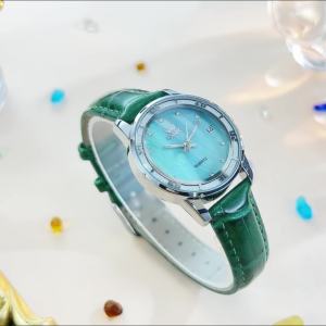 OPK Jam Tangan Wanita Anti Air Terbaru 2024 Original Leather Luxury Luminous Kalender Cewek Aesthetic Mewah Simple