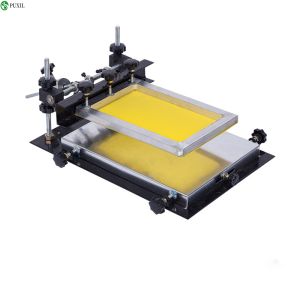 Small Manual Silk Screen Station SMT Manual Stamping Station Solder Paste Screen Printing Machine Screen Printing Machine