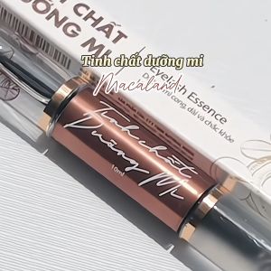Tinh chất dưỡng mi dài cong chỉ sau 2 TUẦN 10ml MACALAND từ Đậu Xanh Dầu Mắc Ca Cỏ Ba Lá Đỏ