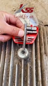 K55 Pembuka Baut Rusak Patah Drat Kasar Tap Balik Set 6pcs 3-22mm