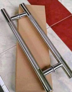 Handle Pintu Kaca suling  Baut  Tembus Stainless 33cm / Handle Pintu Baut Tembus/ Handle Pintu Minimalis/ Handle Pintu Stainless