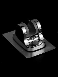 XinKunLong KL-J01-12 Grey Shower Head Holder Non Perforated Nozzle Hanging Seat Bathroom Shower Head Rack