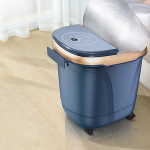 changhong | Changhong Automatic Electric Foot Bath Tub Massage Home Health Care Deep Leg Crossing Machine LCD Display Ozone Disinfection