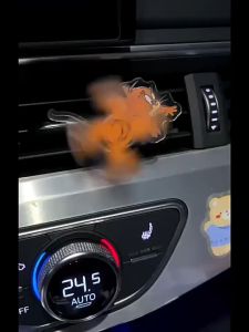 Tom and Jerry Car Air Freshener Auto Accessories Interior Perfume Diffuser Rotating Propeller Outlet