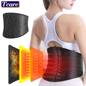Sport Tourmaline Magnetic Back Braces for Lower Back Pain Relief Self Heating & Soothing Back Support Belt Lumbar Support Belt