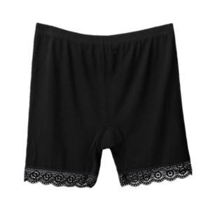 Safety Shorts Womens Summer Lace Modale Three Five Split Thin Large Size Shorts Underwear Bottoms Casual Fashion Outerwear