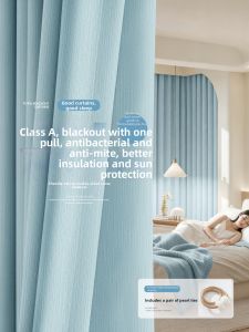 LEZHIHE | Insulating Light Blocking Window Curtains Chenille