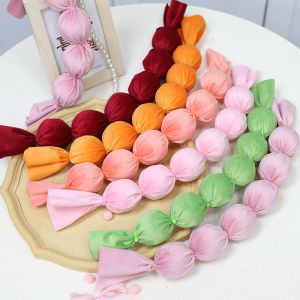 Velvet Candy String New Year Spring Festival Decorative Wedding Celebration Foamy Ball Ornaments Holiday Floral Box Accessories