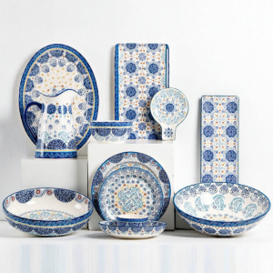 MAIYUQI | Creative Ceramic European Style Glaze Underneath Plate