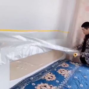 Nilon che bụi đa năng bọc hàng che chắn sơn che đồ bảo vệ nội thất bọc hàng Có một đầu dán-ESTLA