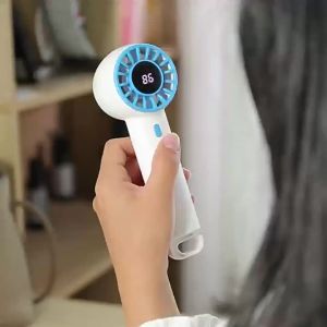 Máy sấy không khí 2024 móc  USB quạt nhỏ để bàn leo núi di động ngoài trời năng lượng gió năm bánh