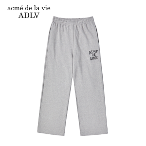 Acme de la vie | Letter Print Hooded Zip Jacket