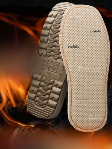 พื้นรองเท้าแตะสานด้วยมือ ส่วนล่าง ด้านนอกเป็นยาง ทนทานต่อการสึกหรอ ป้องกันการลื่น รองเท้าแตะสำหรับใส่ในบ้าน รองเท้าแตะส้นแบน