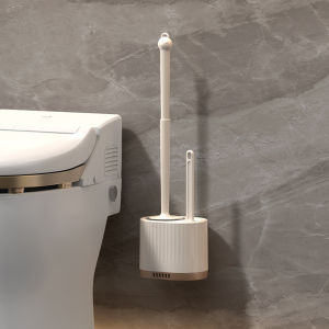 Gapless Wall-Mounted 2-in-1 Toilet Brush Set
