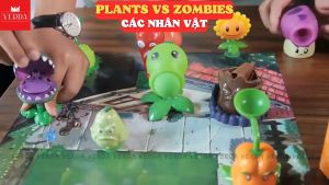Plants vs zombies các nhân vật lẻ - đồ chơi cây bắn plant zombie mô hình cho bé trẻ em VERDA