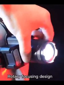 【COD/Original】Headlamp Powerful Zoomable LED Head-Mounted Flashlight Outdoor Headlight Night Camping Riding Waterproof Fishing Strong Bright Head Torch