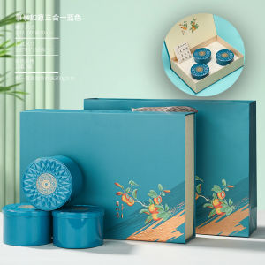 Hộp Quà Trà Cao Cấp Trống Nửa Pound Một Pound Cây Cổ Thụ Phoenix Single Cong Big Red Robe Hộp Đóng Gói Tổng Thể