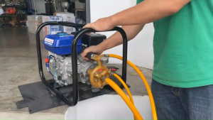 VIGOTECH เครื่องพ่นยาแบบตั้งพื้น 100 บาร์ ขนาด 6 หุน / 1 นิ้ว รุ่น PREMIUM 7 แรง เฟืองเหล็ก 7HP เครื่องยนต์พ่นยา