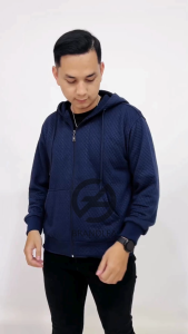 Sweater Hoodie Zipper Comfy Premium Jaket Comfy Pria