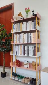 ⚡️LIKE BUG⚡️Aralia 6|5|4 Layers Simple Bookshelf| Living Room Rack home Multilayer bookshelf| storage rack office file rack