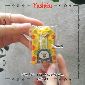 Móc Khóa Yushou Tiền Tài - Mẫu 40 (Kiểu Omamori) Có sẵn